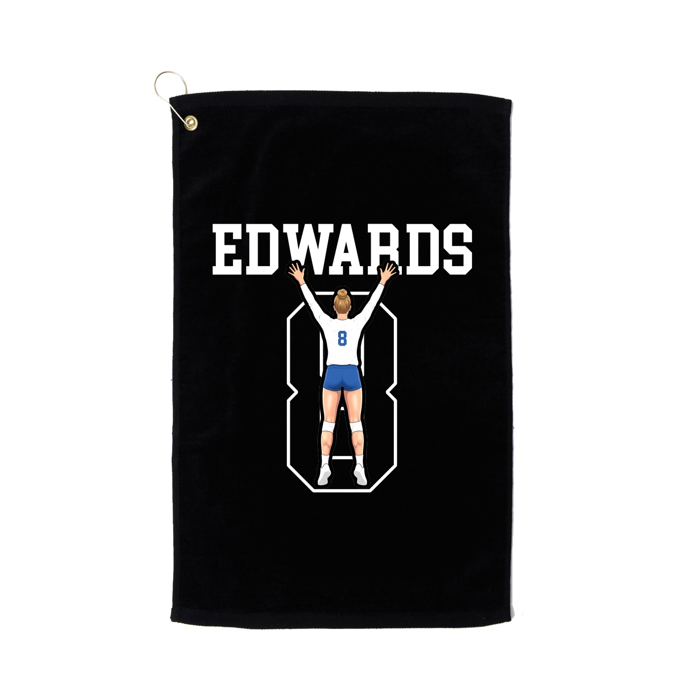 Golf Towel — Shirsey in Black