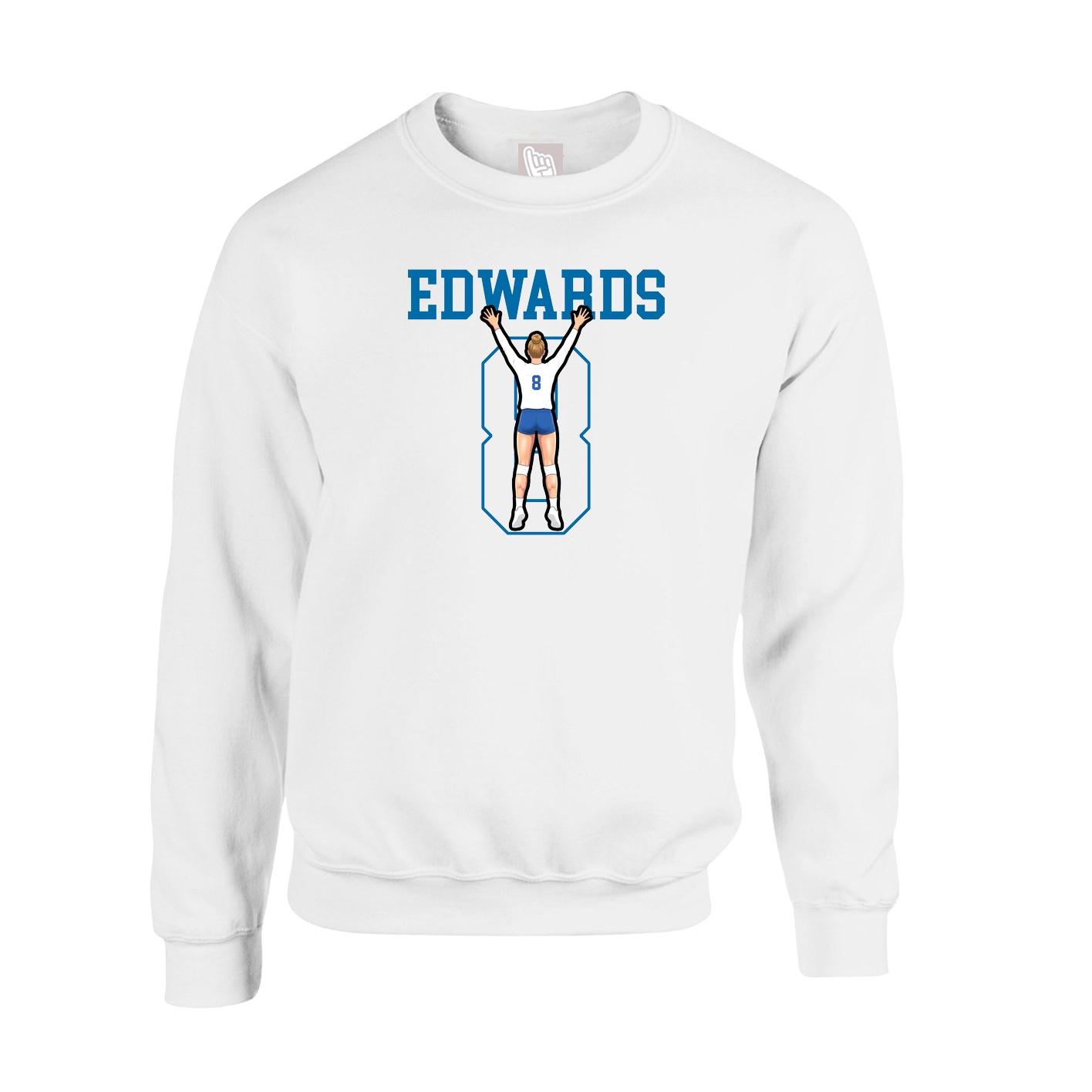 Fleece Crew — Shirsey in White
