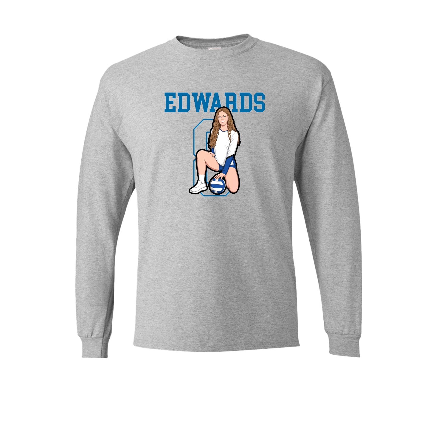 Long Sleeve Tee — Shirsey in Grey