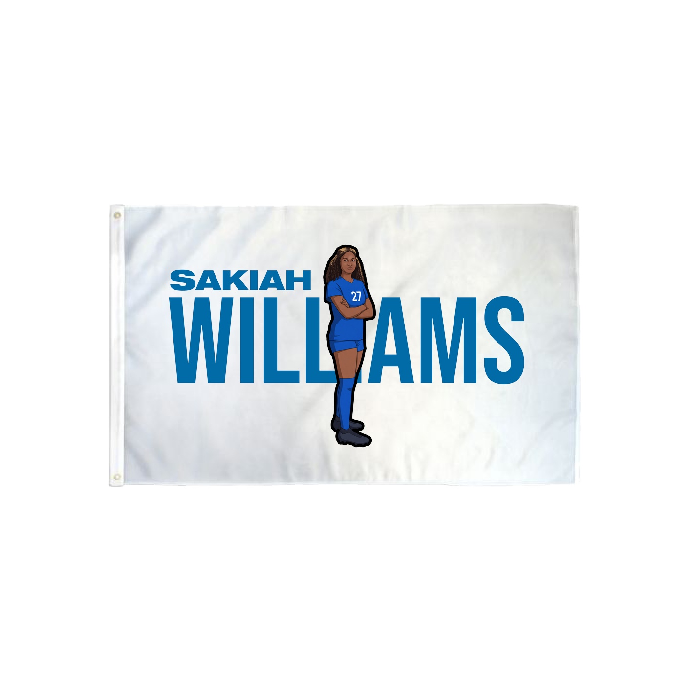 3x5 Flag — Player Name in Classic