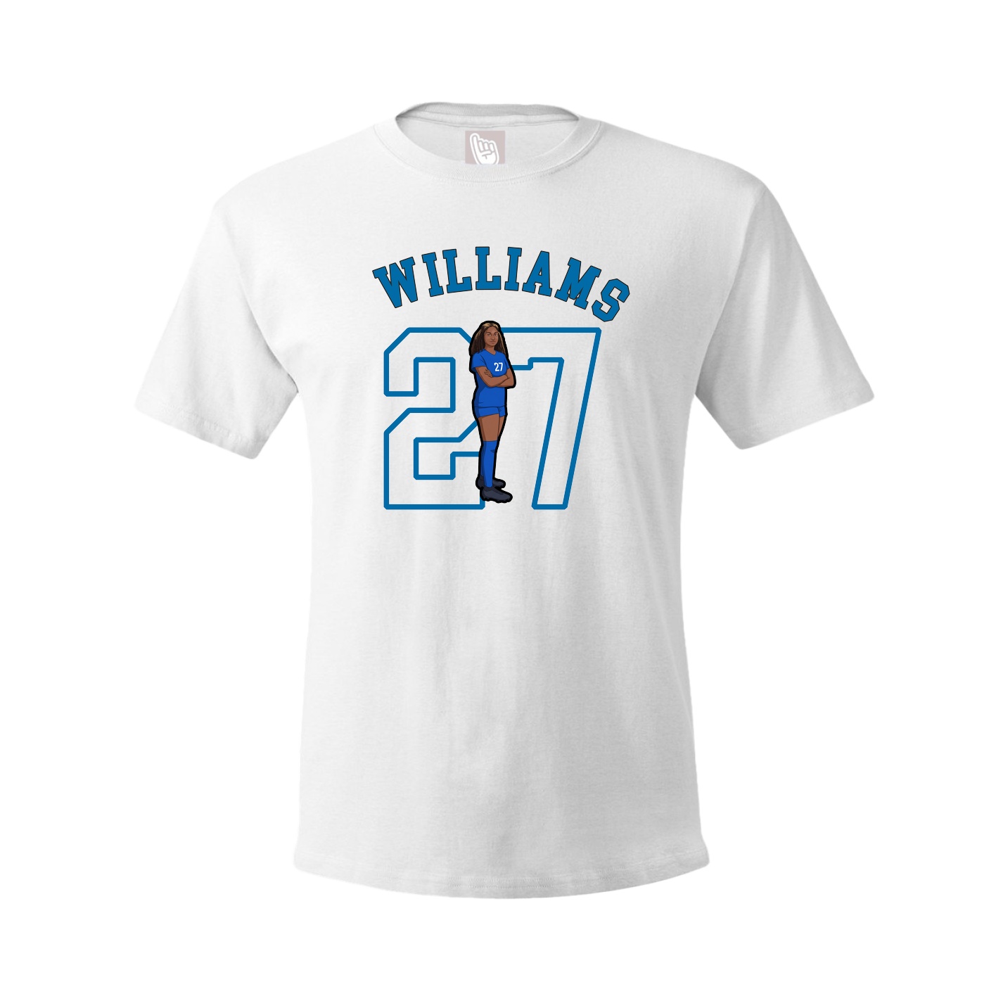 Tee — Shirsey Arch in White