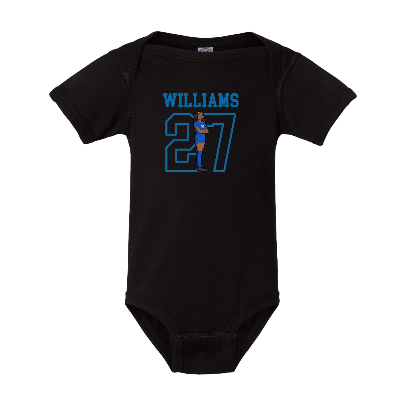 Baby Onesie — Shirsey in Black