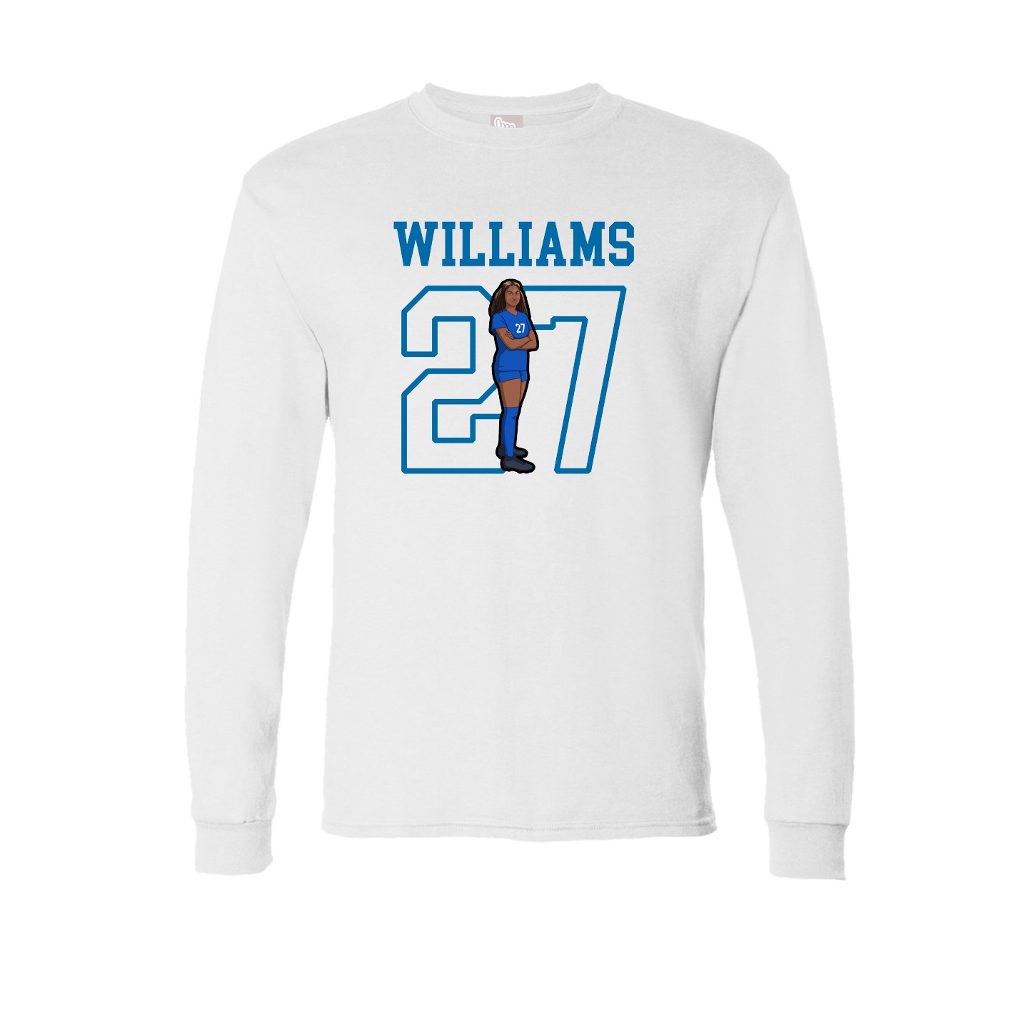 Long Sleeve Tee — Shirsey in White