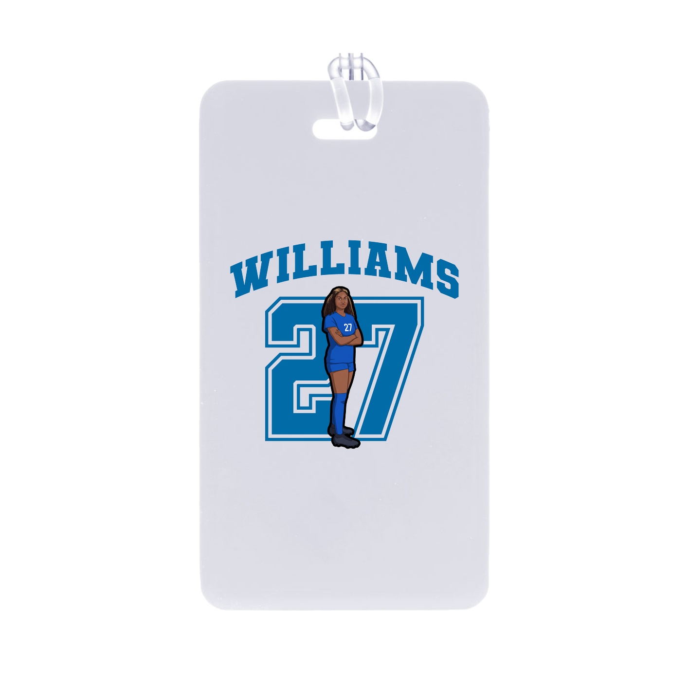 Bag Tag — Number in Classic