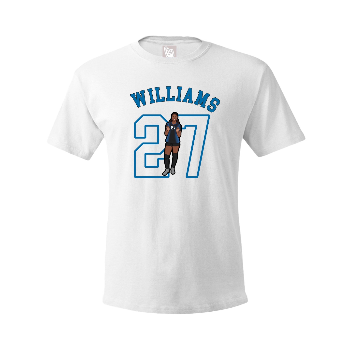 Youth Tee — Shirsey Arch in White