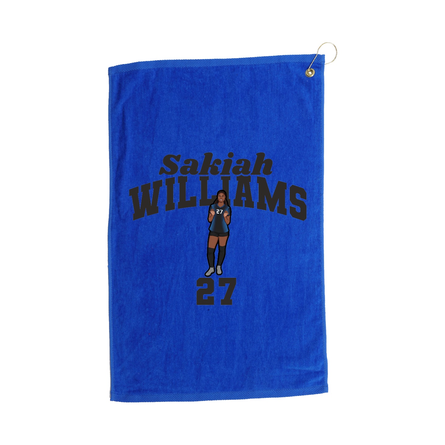 Golf Towel — Signature Arch in Royal