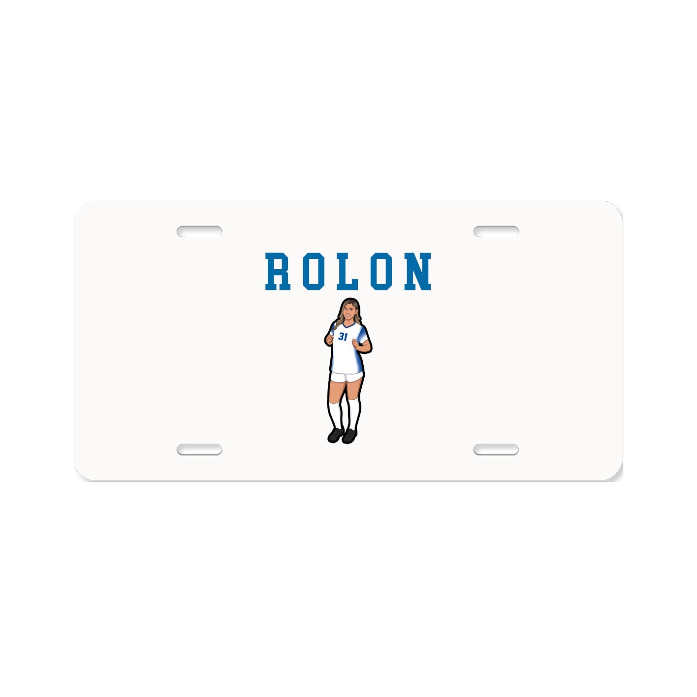 License Plate — Shirsey in Classic