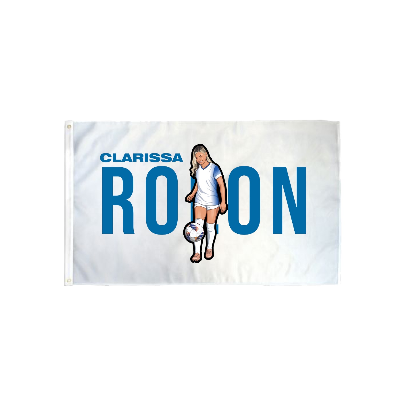 3x5 Flag — Player Name in Classic