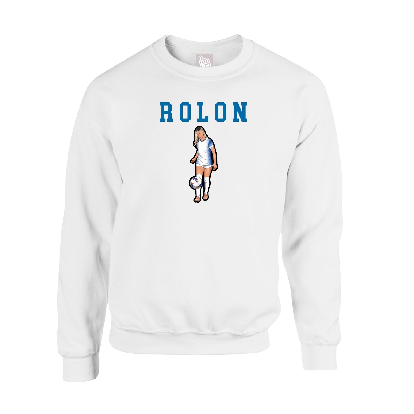 Fleece Crew — Shirsey in White