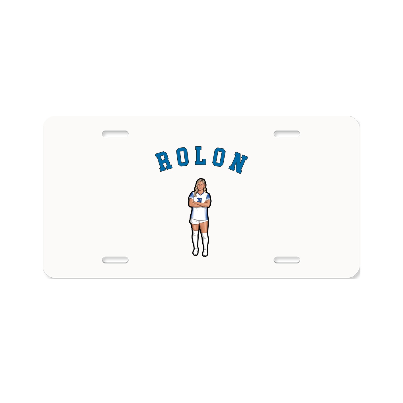 License Plate — Shirsey Arch in Classic