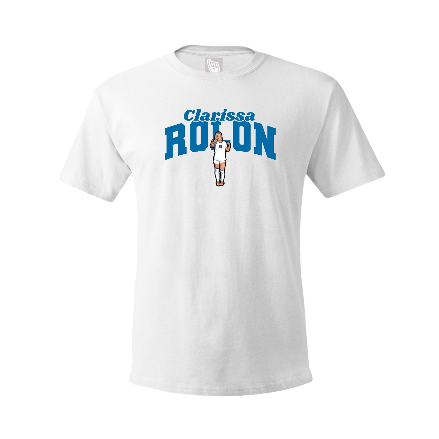 Tee — Signature Arch in White