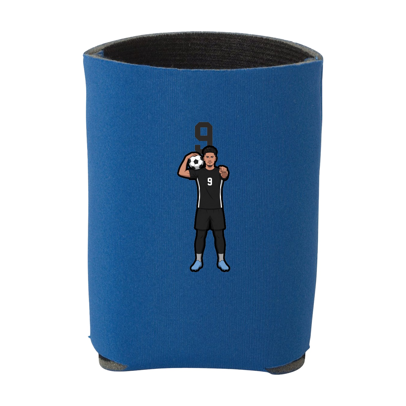 Can Holder — Number Top in Royal