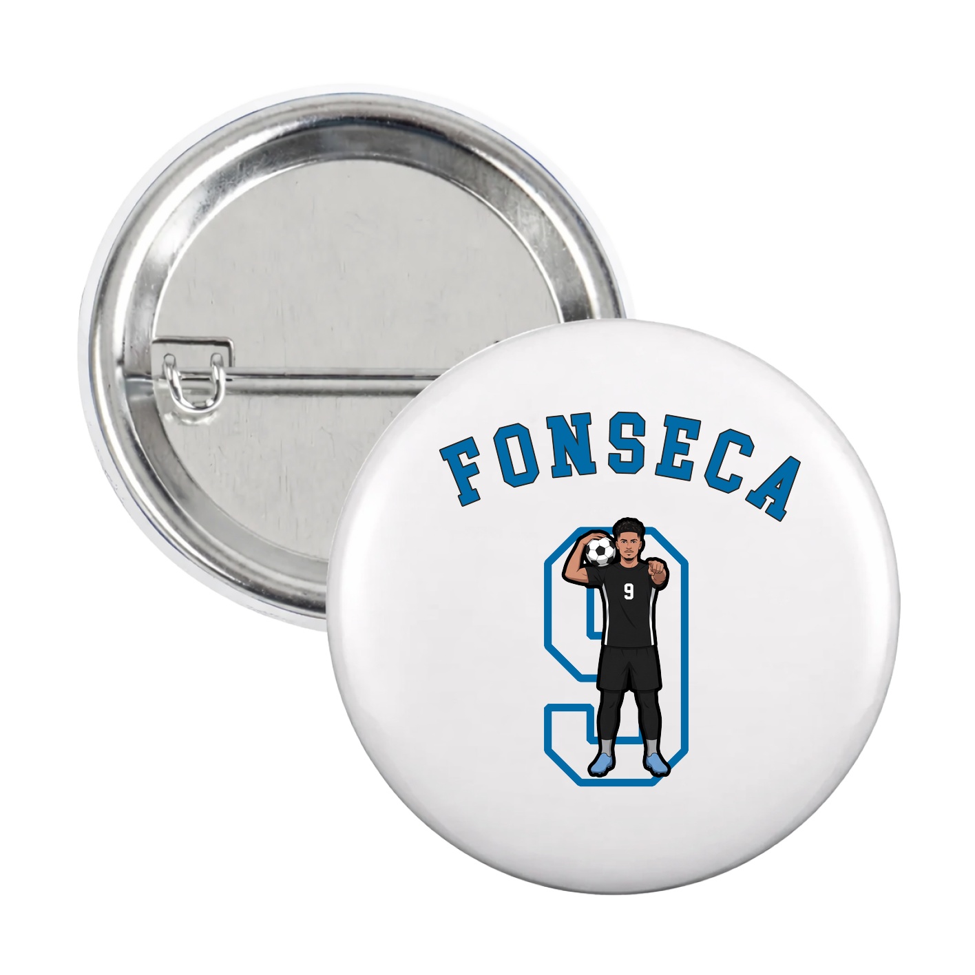 Game Day Button — Shirsey Arch in White