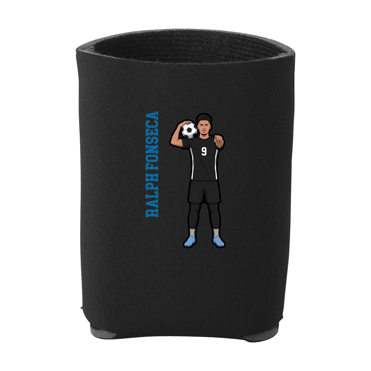 Can Holder — Name Vertical in Black