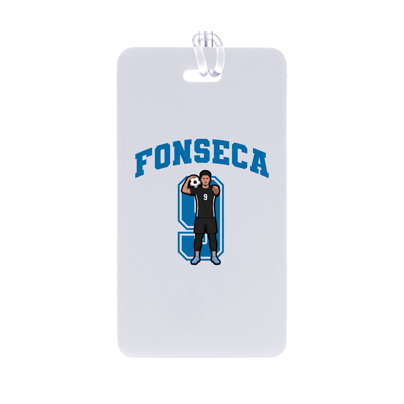 Bag Tag — Number in Classic