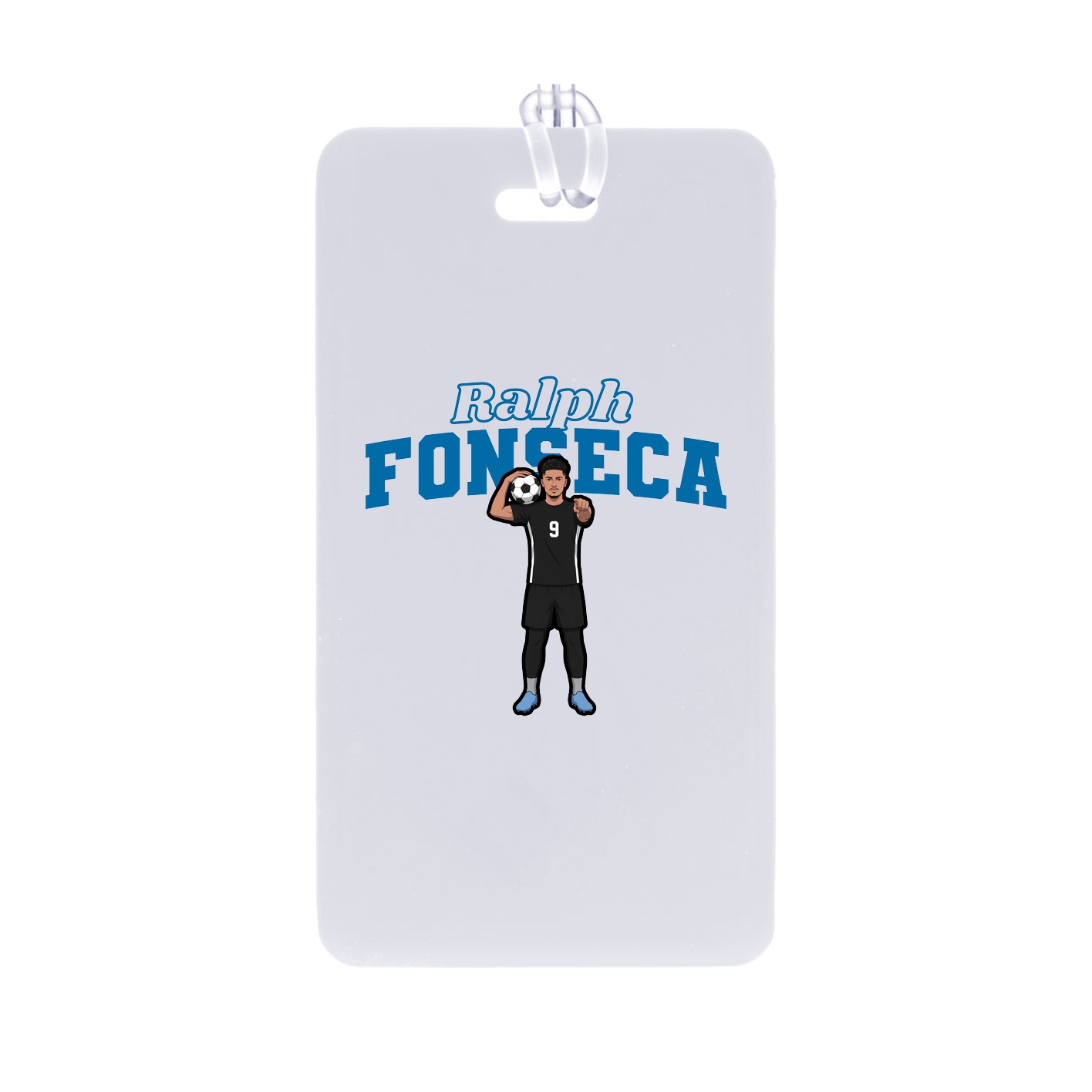 Bag Tag — Name Arch in Classic