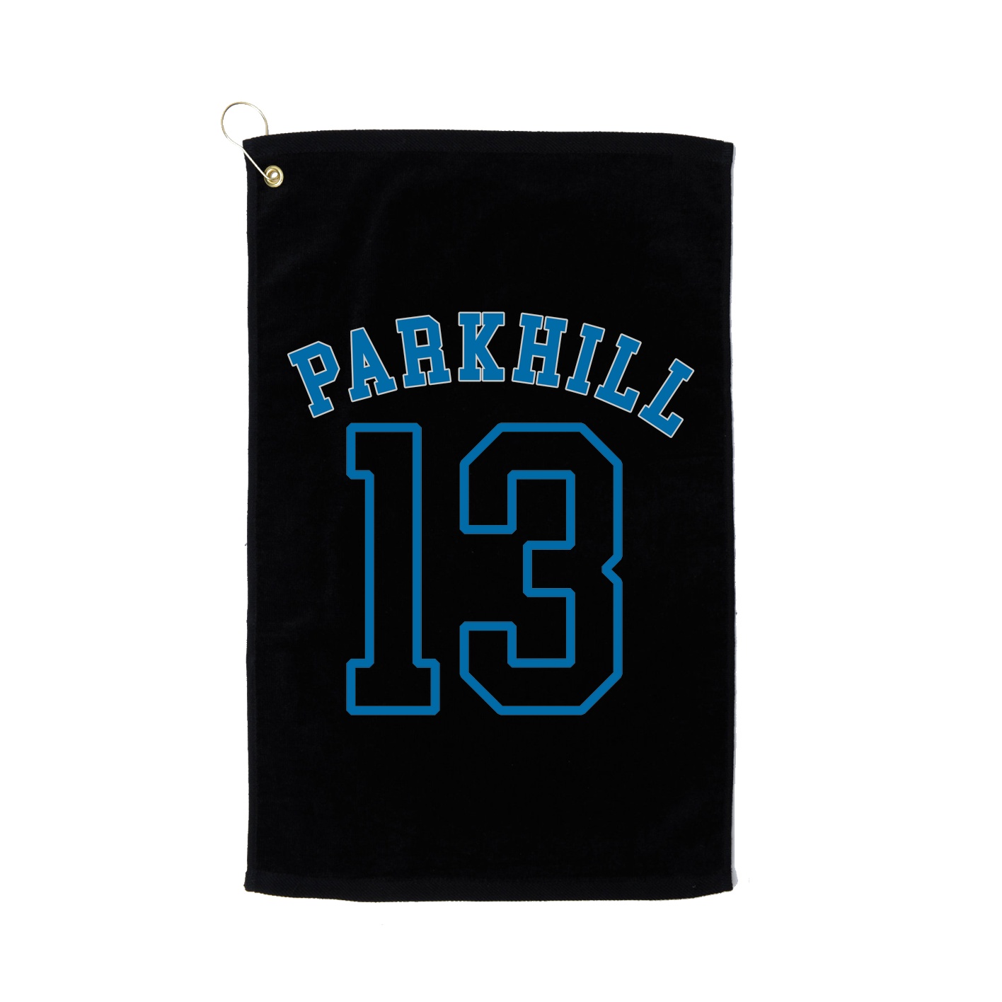 Golf Towel — Shirsey Arch in Black