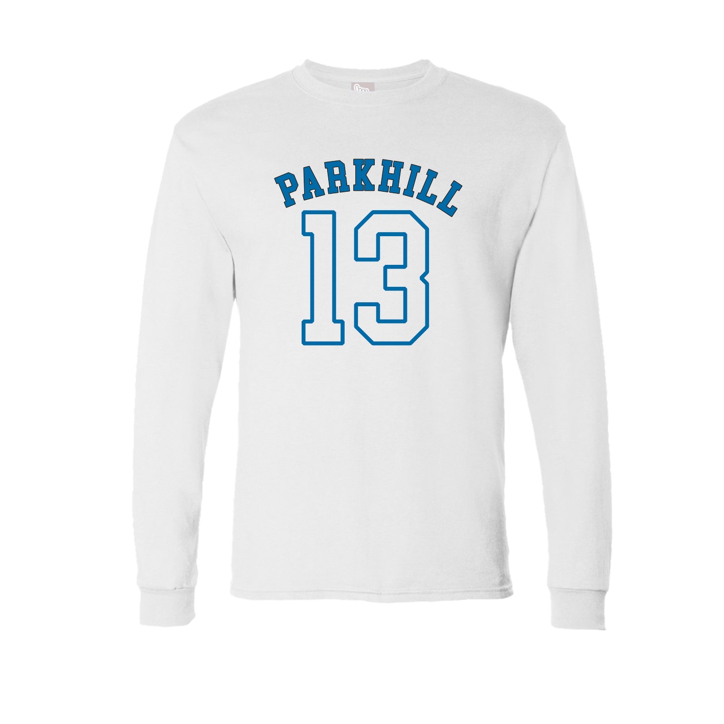 Long Sleeve Tee — Shirsey Arch in White
