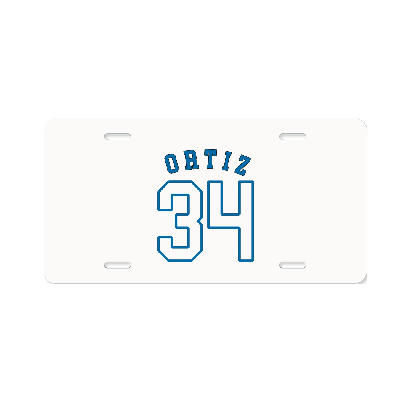 License Plate — Shirsey Arch in Classic