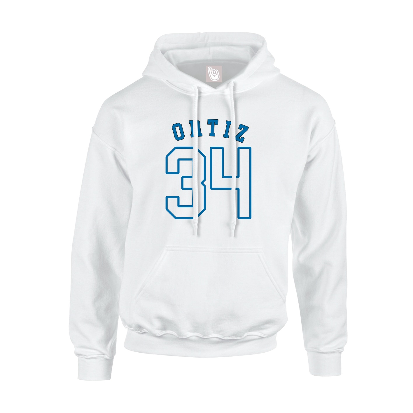 Hoodie — Shirsey Arch in White
