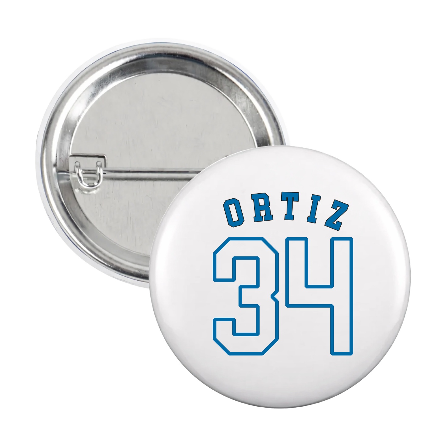 Game Day Button — Shirsey Arch in White