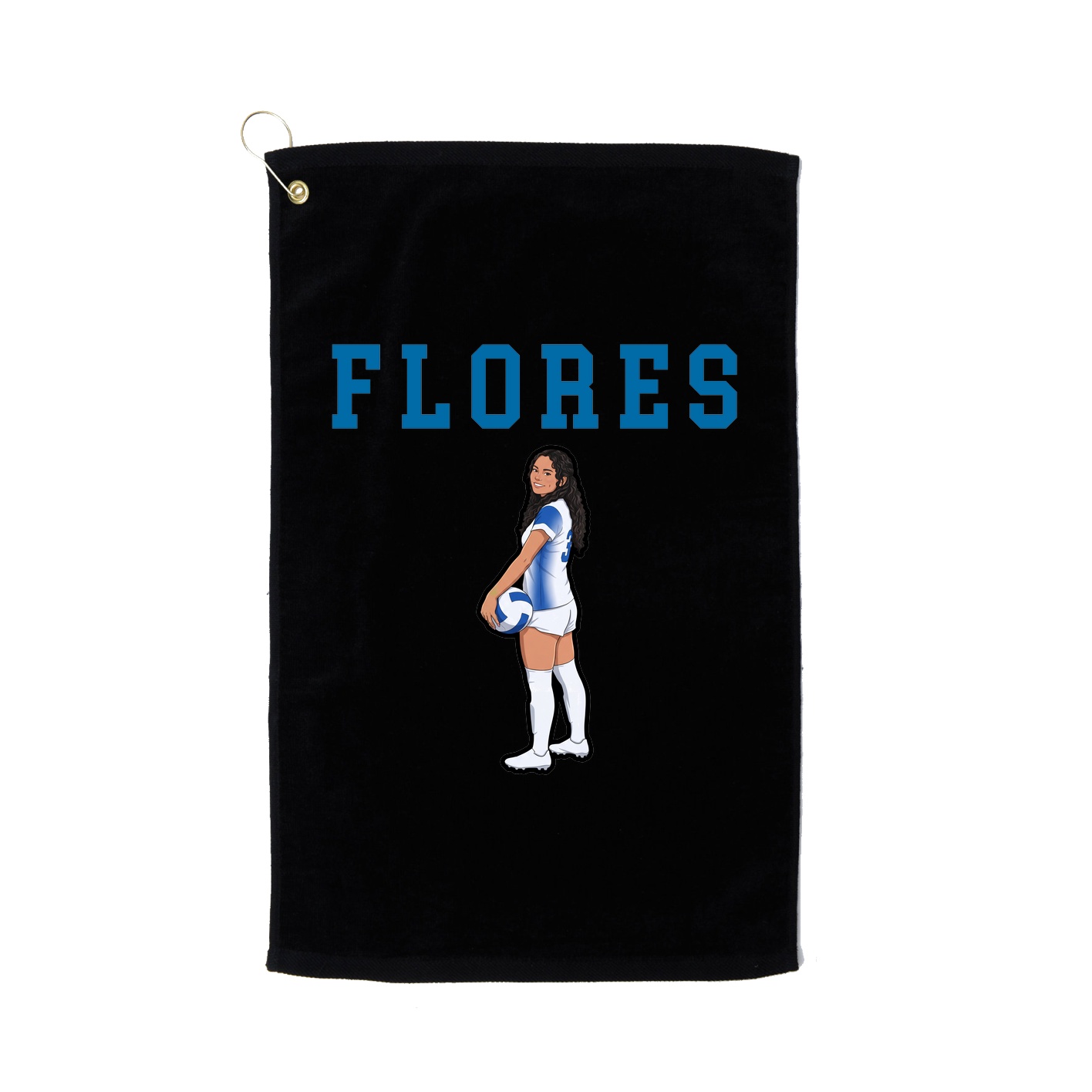 Golf Towel — Shirsey in Black