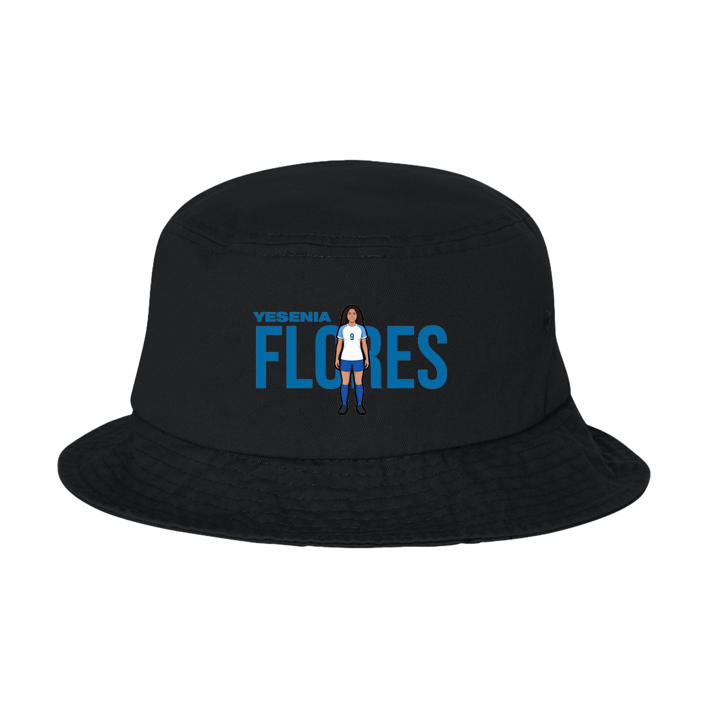 Bucket Cap — Player Name in Black