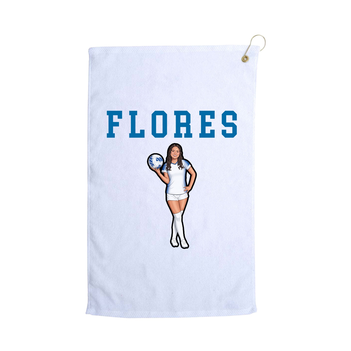Golf Towel — Shirsey in White