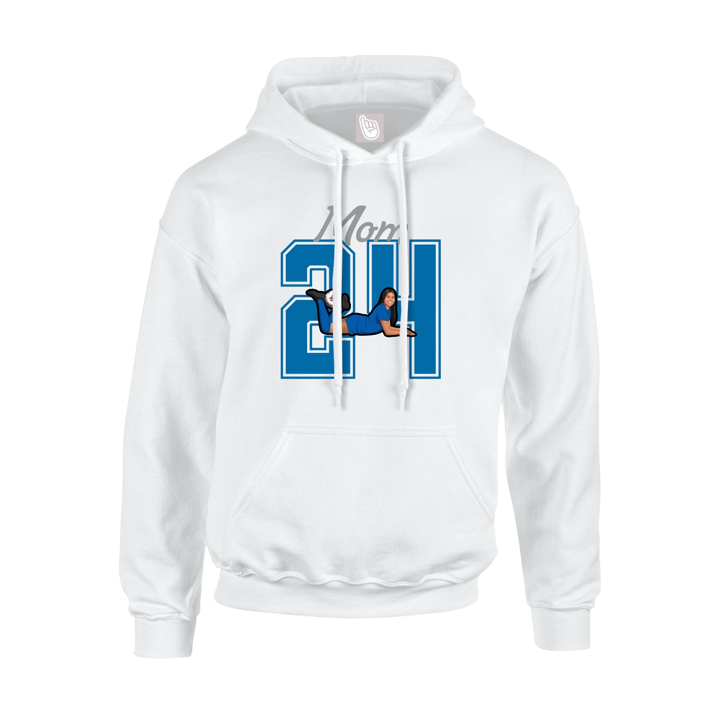 Hoodie — Mothers Day Shirsey in White