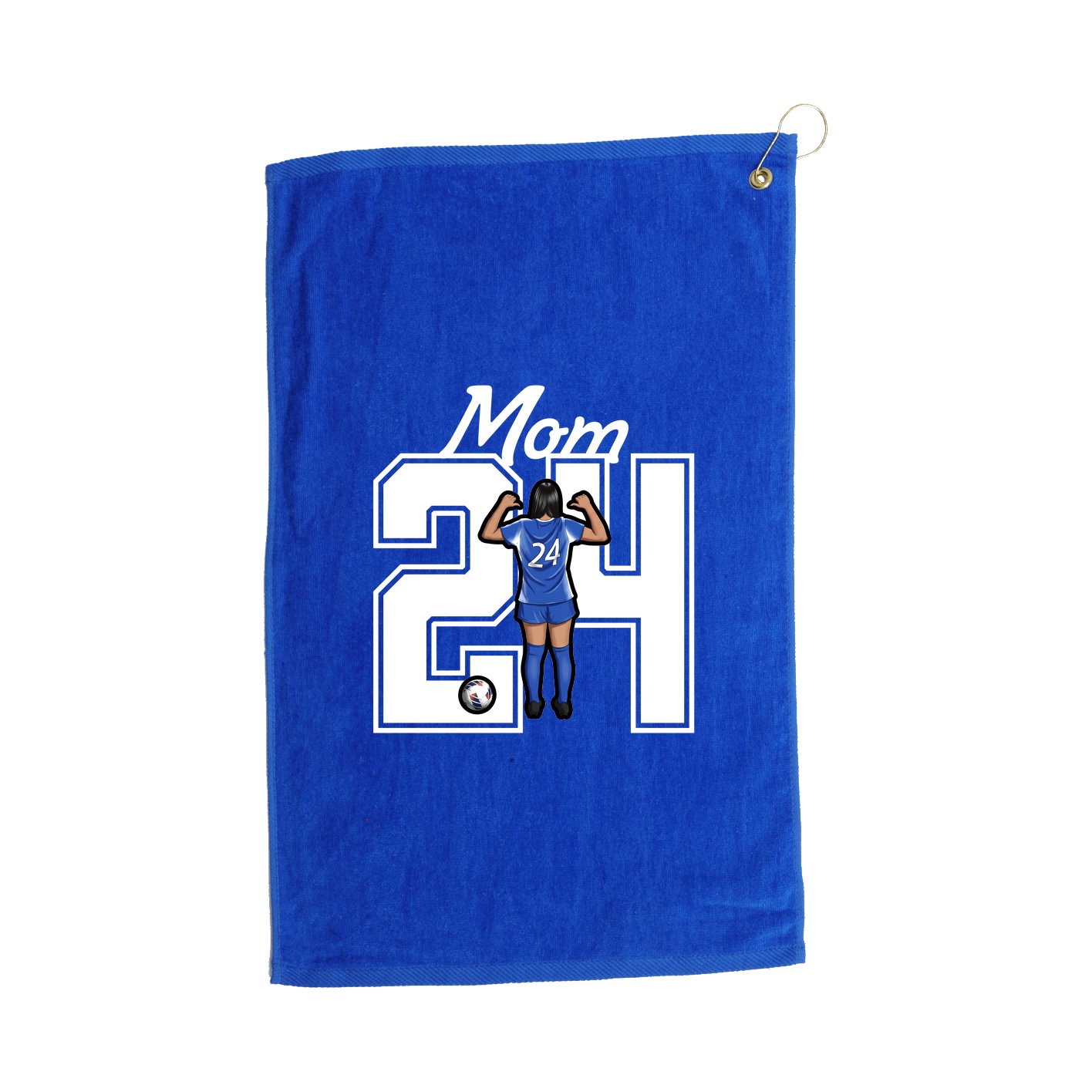 Golf Towel — Mothers Day Shirsey in Royal