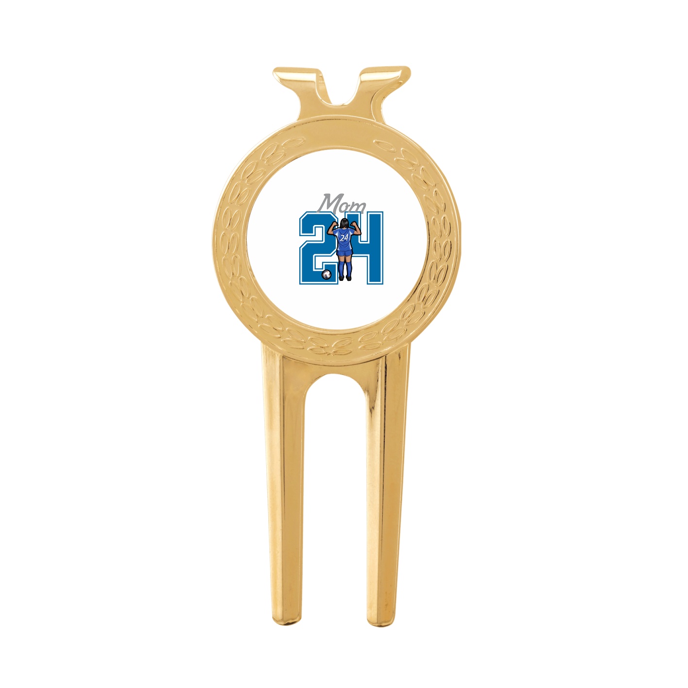 Divot Tool with Ball Marker — Mothers Day Shirsey in Classic