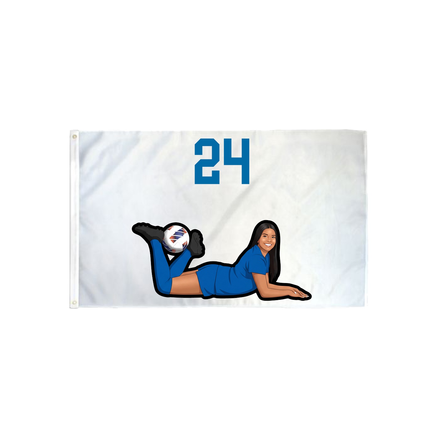 3x5 Flag — Number Top in Classic