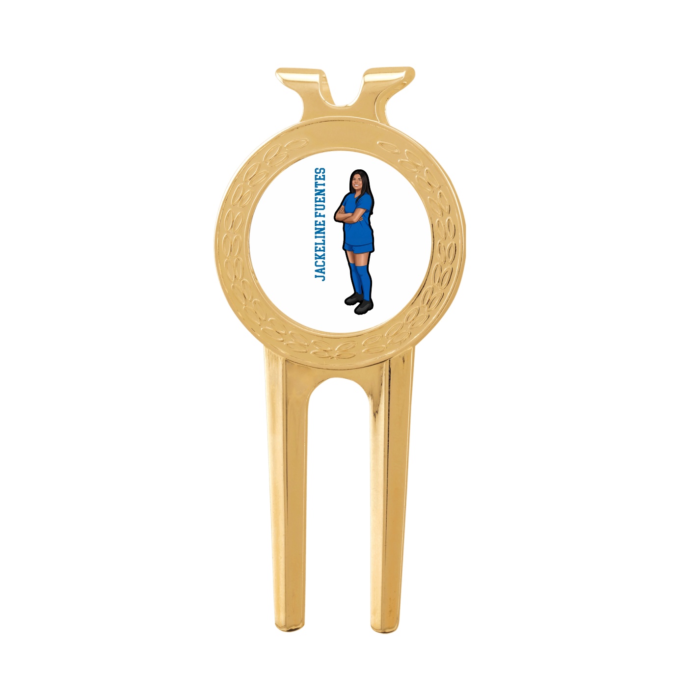 Divot Tool with Ball Marker — Name Vertical in Classic