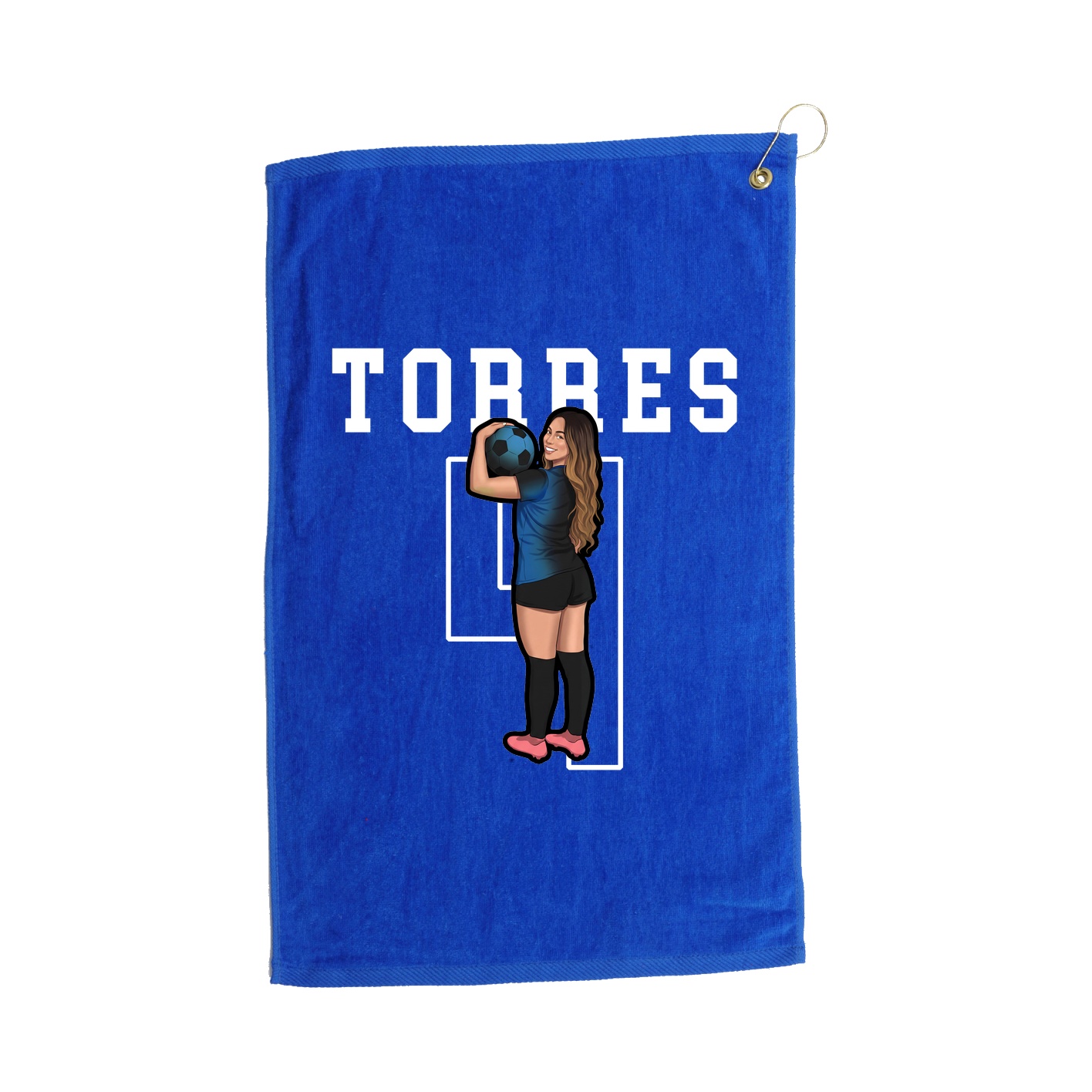 Golf Towel — Shirsey in Royal