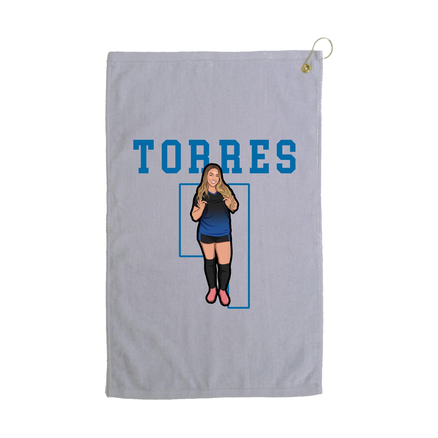 Terry Velour Golf Towel