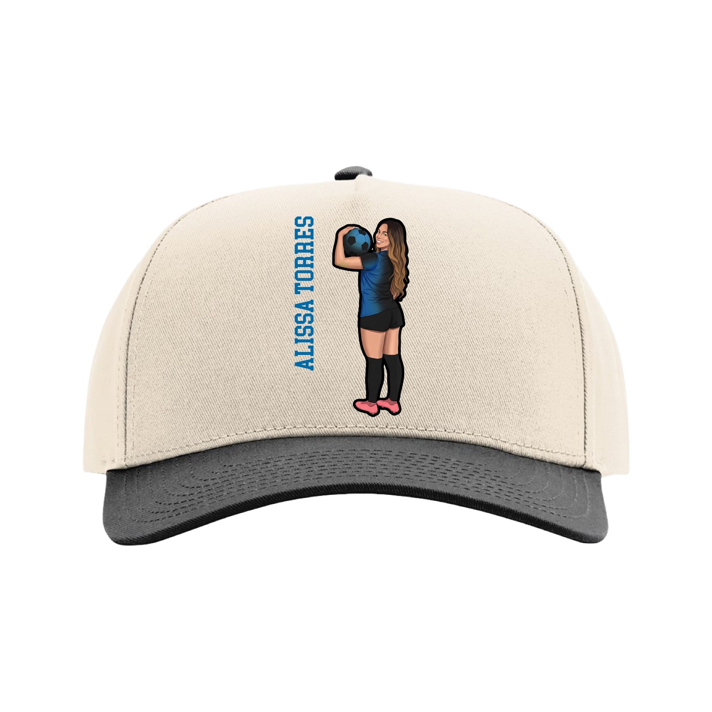 Full Fabric Five-Panel Champ Cap
