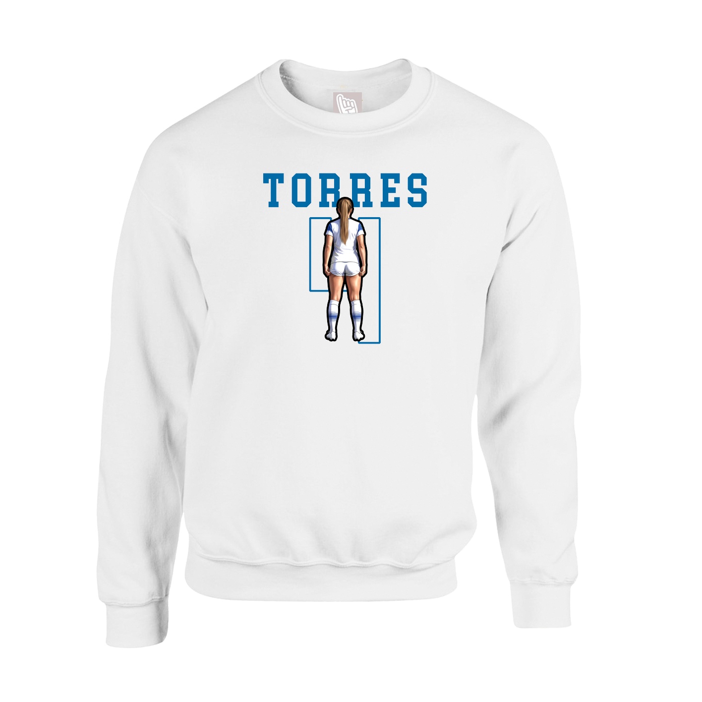 Fleece Crew — Shirsey in White