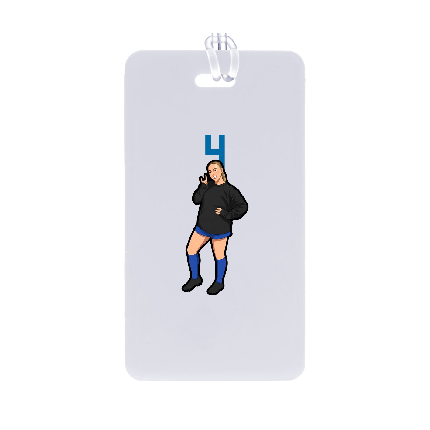 Bag Tag — Number Top in Classic
