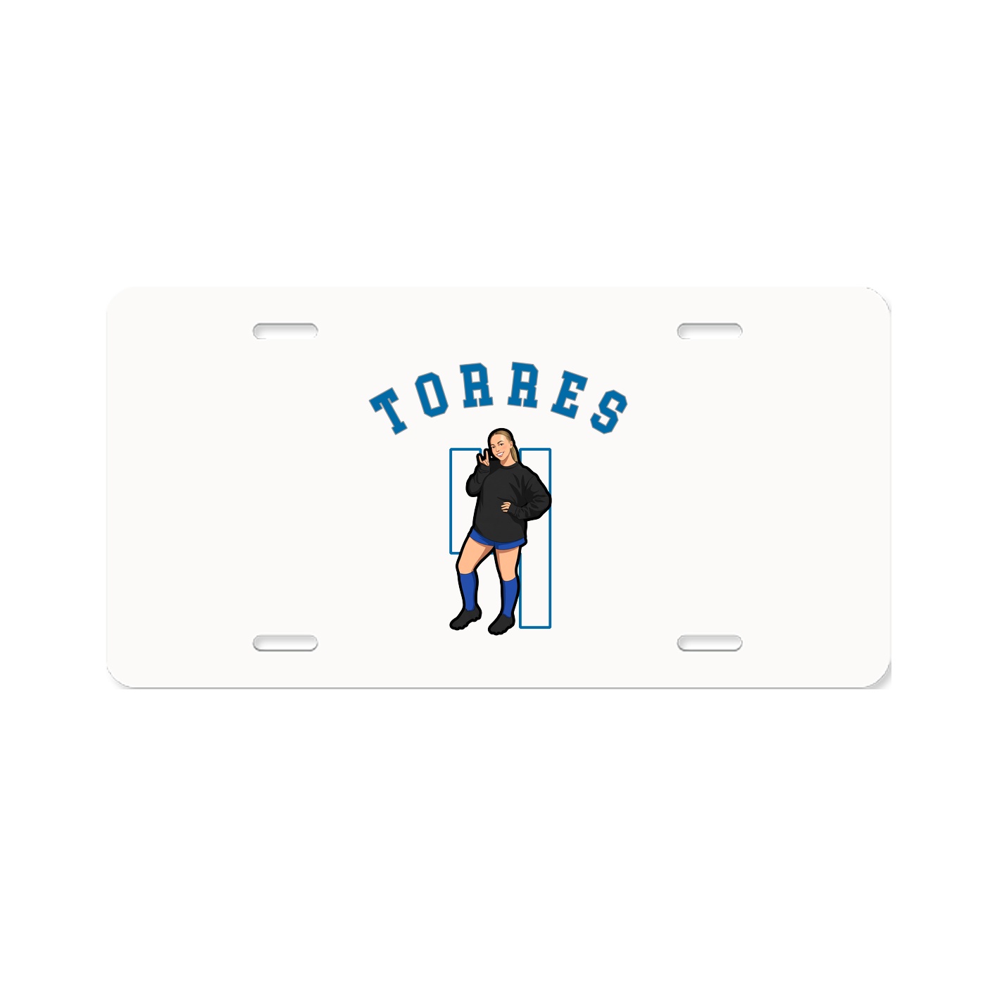 License Plate — Shirsey Arch in Classic