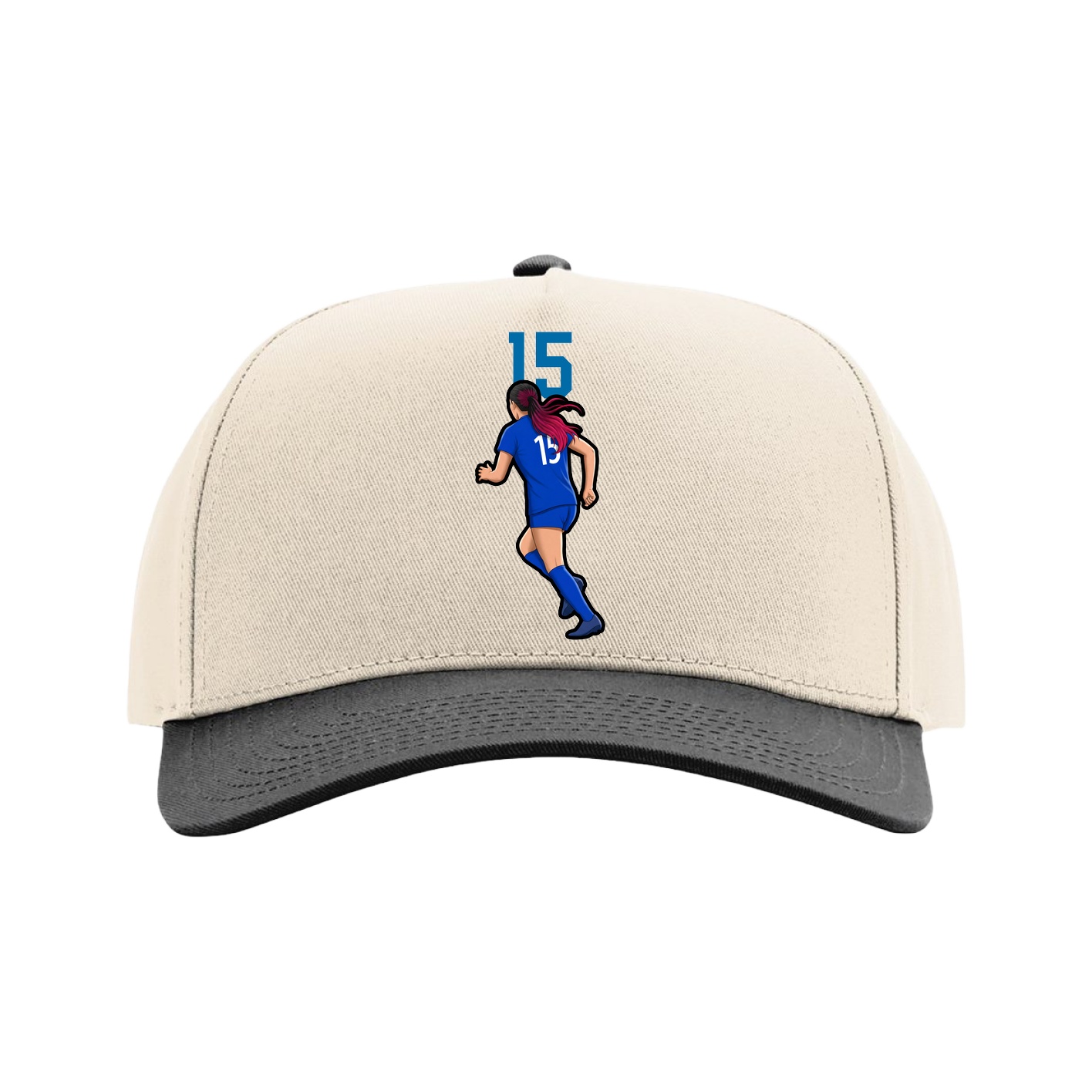 Full Fabric Five-Panel Champ Cap