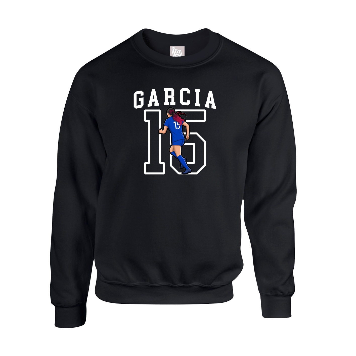 Fleece Crew — Shirsey in Black
