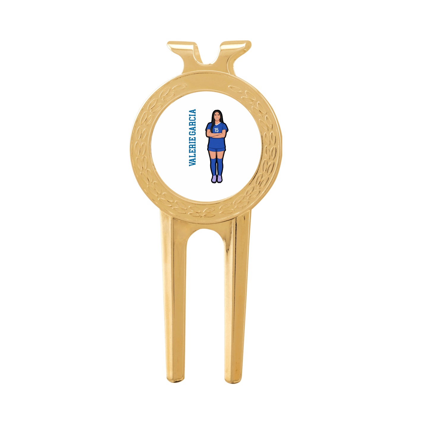 Divot Tool with Ball Marker — Name Vertical in Classic