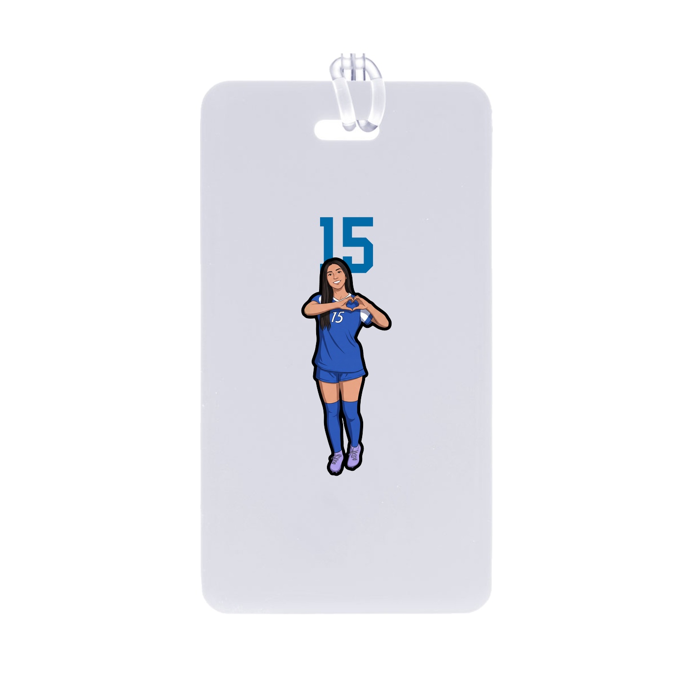 Bag Tag — Number Top in Classic