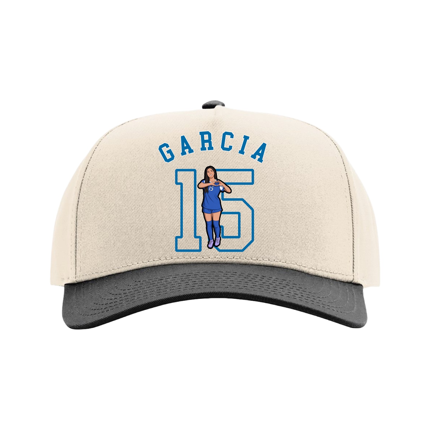Full Fabric Five-Panel Champ Cap