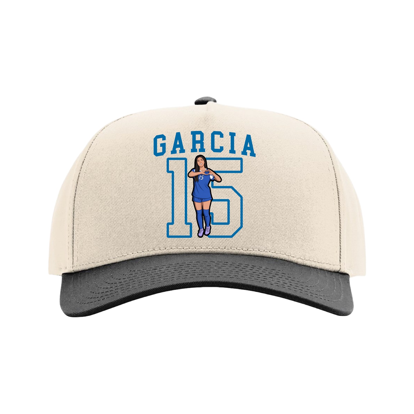 Full Fabric Five-Panel Champ Cap