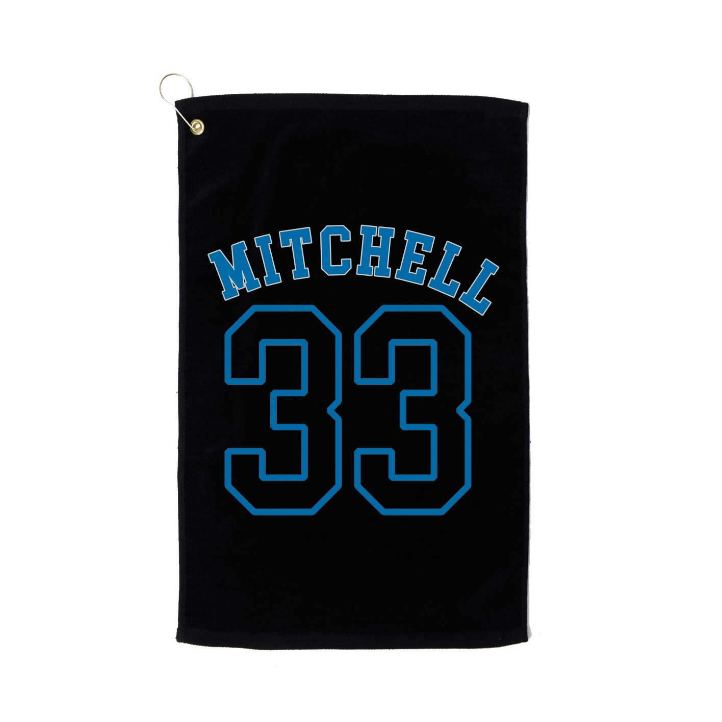 Golf Towel — Shirsey Arch in Black
