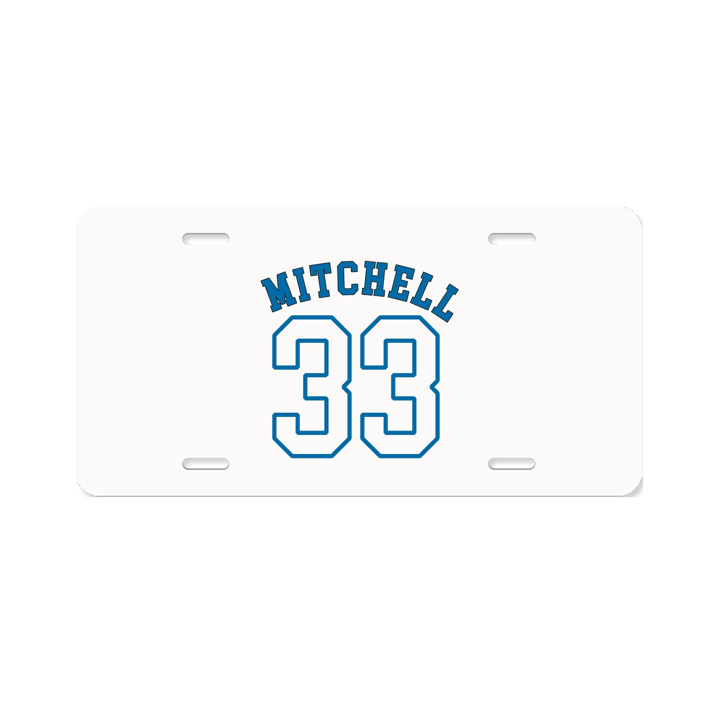License Plate — Shirsey Arch in Classic