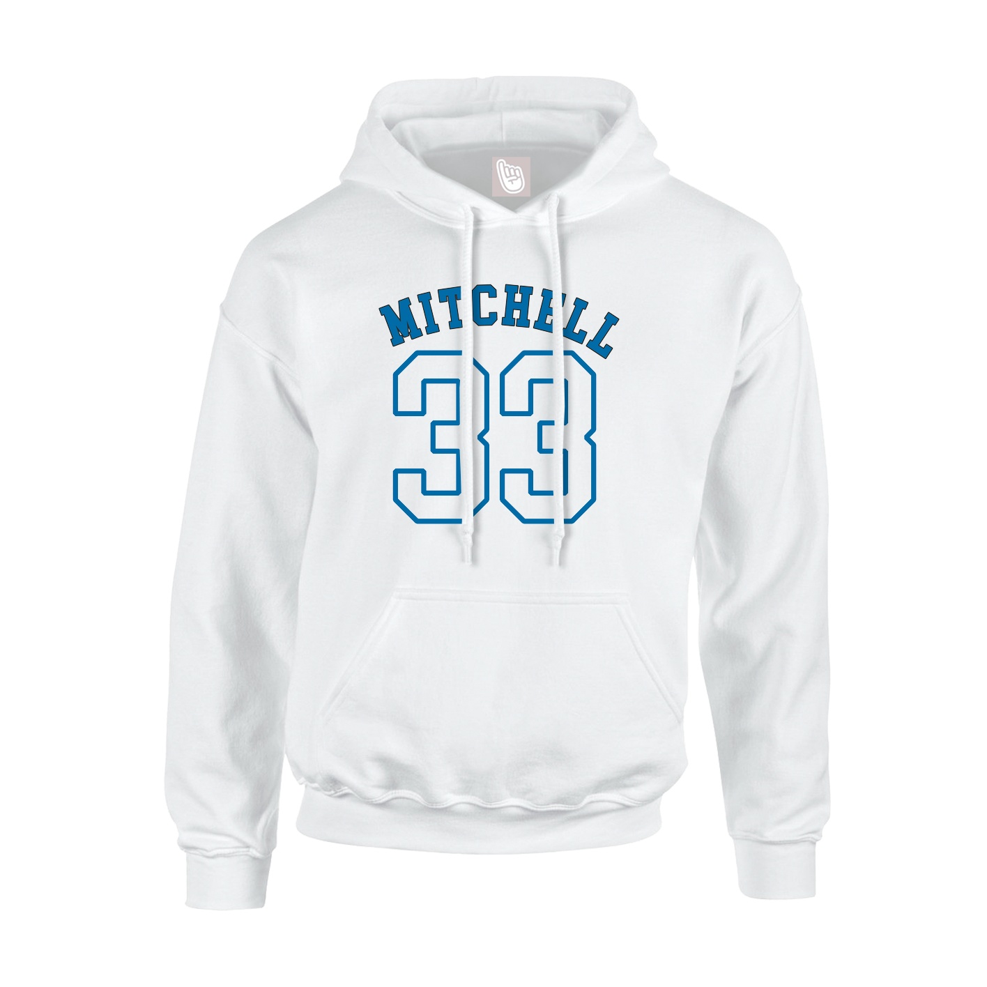 Hoodie — Shirsey Arch in White