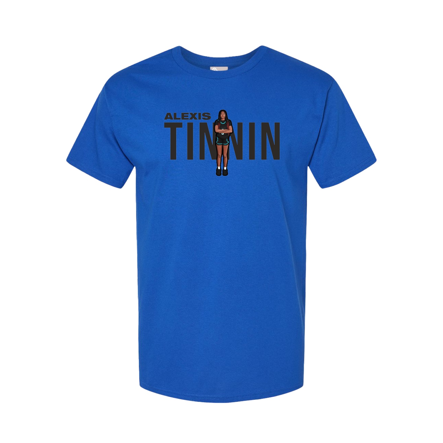 Youth Tee — Player Name in Royal