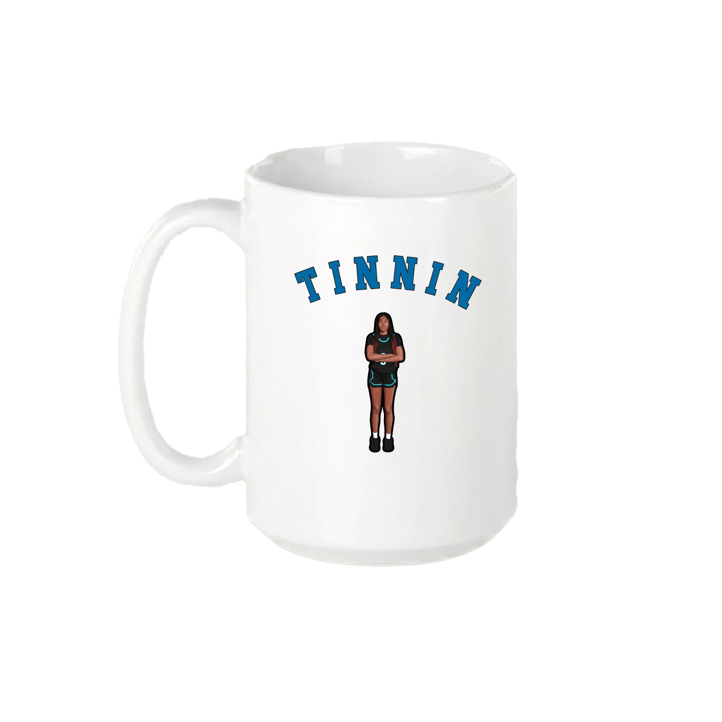 15oz Coffee Mug — Shirsey Arch in White